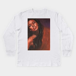 Naomi Campbell Kids Long Sleeve T-Shirt